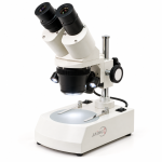 Cordless Rechargeable Tri Power LED Stereo Microscope